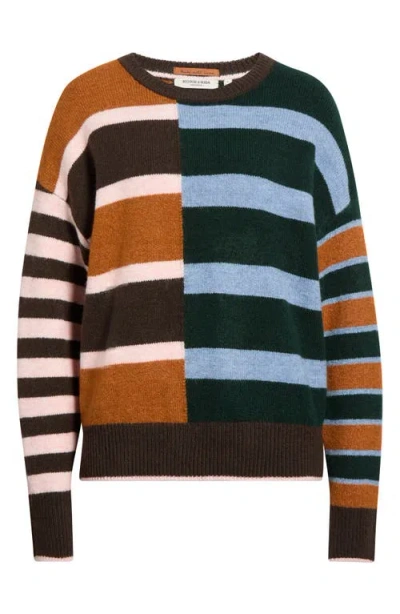 Scotch & Soda Crewneck Pullover Sweater In Multi