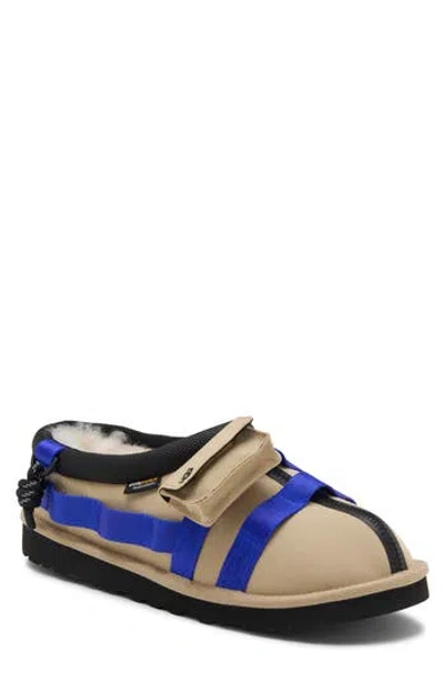 Ugg Color-blocked Mules In Multi