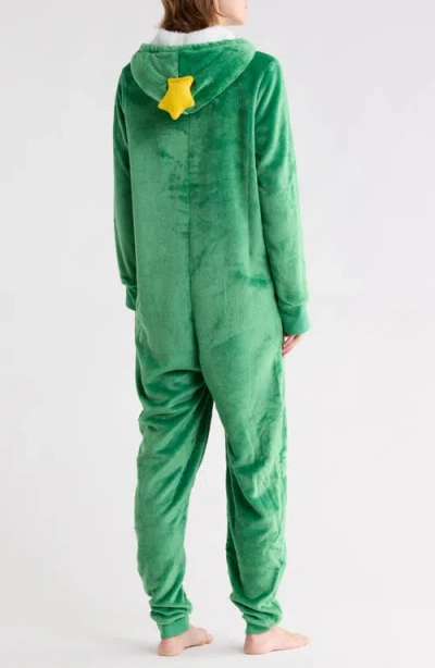 Jaclyn Christmas Tree Onesie In Green