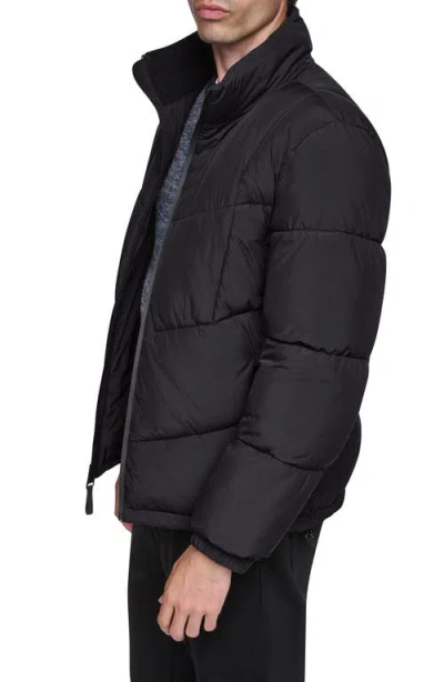 Dkny Stretch Puffer Jacket In Multi