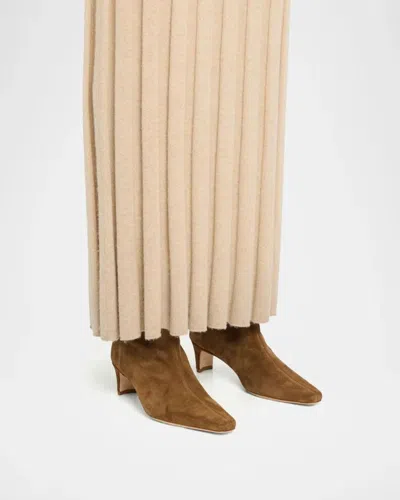 Staud Wally 55mm Suede Wide-calf Knee-high Boots In Multi