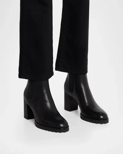 Simkhai 95mm Kayla Leather Ankle Boots In Pattern