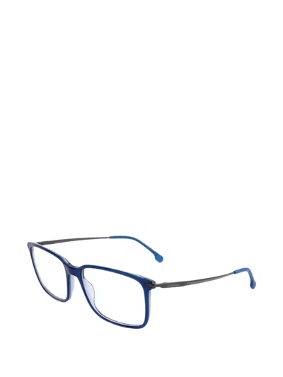 Carrera Rectangle-frame Glasses In Blue