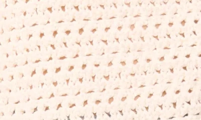 1.state Openwork Crewneck Tank In Neutral