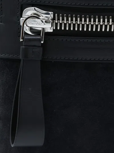 Tom Ford Backpack Men In Grey
