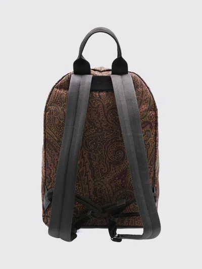 Etro Backpack Men In Brown