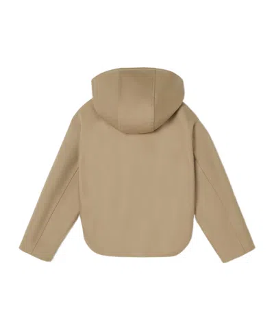 Fendi Junior Jacket In Neutral