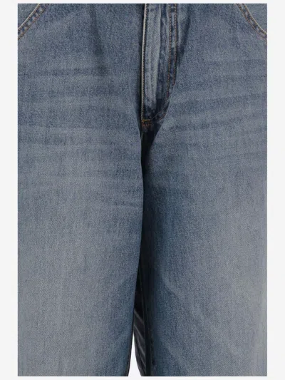 Darkpark Belt-loop Jeans In Blue