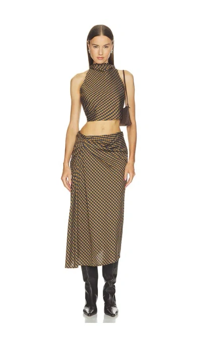 A.l.c Penelope Top In Brown