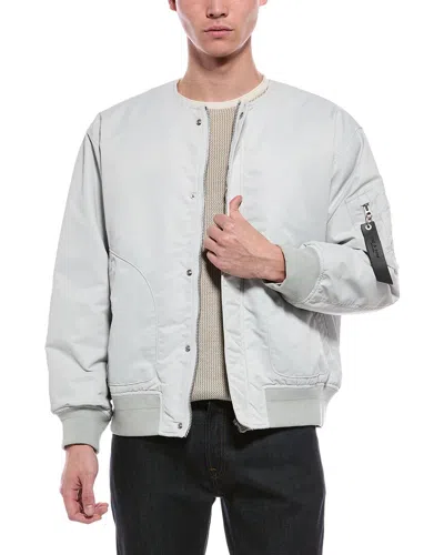 Rag & Bone Modified Manston Bomber Jacket In Gray