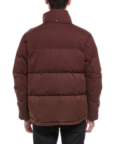 Rag & Bone Bubble Jacket In Brown