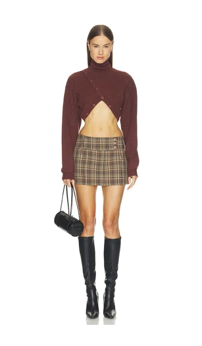 Superdown Davey Mini Skort In Multi