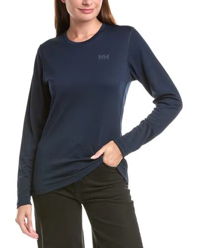 Helly Hansen Lifa Active Solid Shirt In Blue