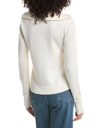 Rossignol Wool 1/2-zip Pullover In White