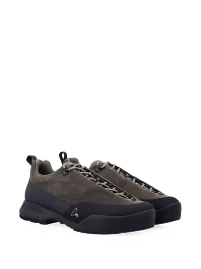 CINGINO LEATHER PANELLED SNEAKERS