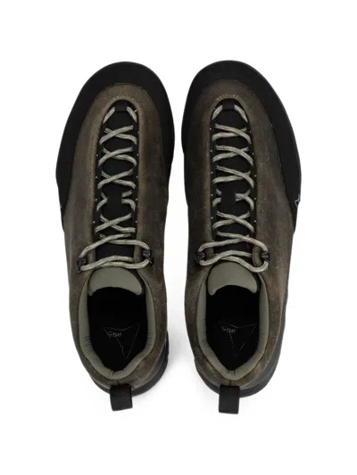 CINGINO LEATHER PANELLED SNEAKERS