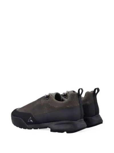 CINGINO LEATHER PANELLED SNEAKERS