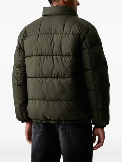 Levi's Quilted Logo-patch Jacket In Multi