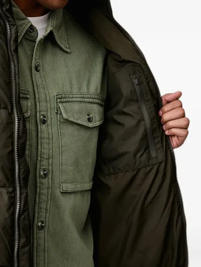 Levi's Quilted Logo-patch Jacket In Multi