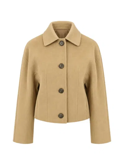 BUTTON-UP COLLARED JACKET
