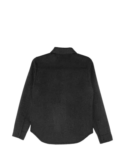 Aspesi Wool Jacket In Black