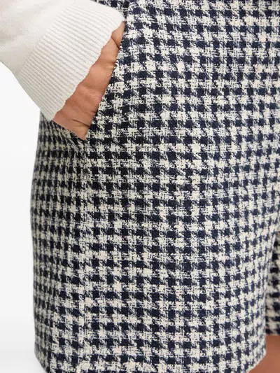 Morgan Houndstooth-pattern Shorts In Multi