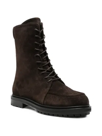 Aeyde Tate Lace-up Boots In Multi