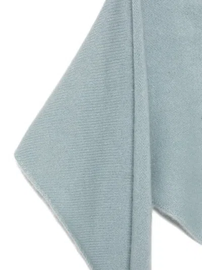 Liska Triangular Scarf In Blue