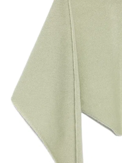 Liska Triangular Scarf In Green