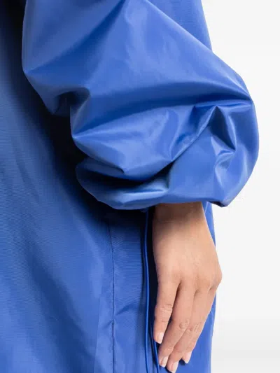 Lii High-neck Drawstring Jacket In Blue