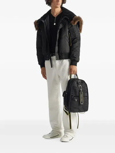 Fendi Climb Backpack In Technical Fabric In Black