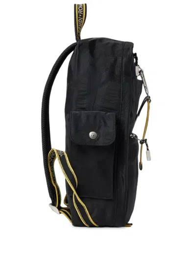 Fendi Climb Backpack In Technical Fabric In Black