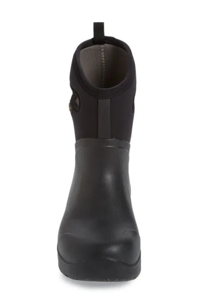 Bogs Bozeman Mid Waterproof Boot In Black