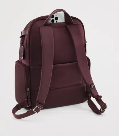 Tumi Nylon Celina Backpack In Red