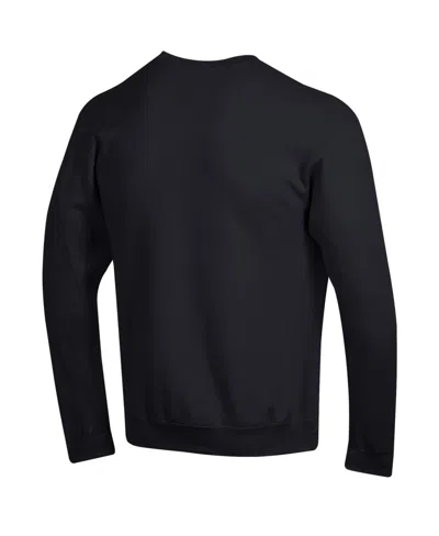 Champion Men's Maroon Texas A&m Aggies Basic Arch Fleece Pullover Sweatshirt In Black