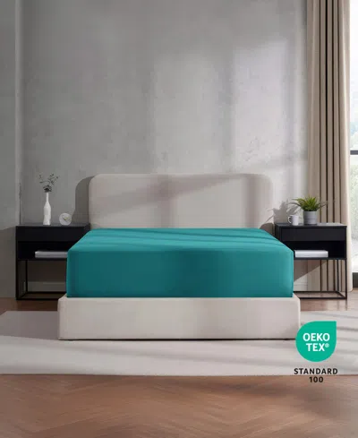 Nestl Super Soft Extra Deep Pocket Microfiber Fitted Sheet, Split King In Green