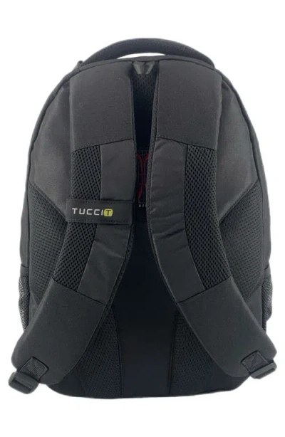 Tucci Cyclist Backpack In Black