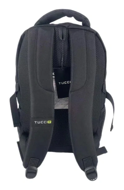 Tucci Scout Backpack In Black