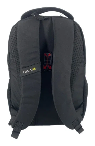 Tucci Dynamo 17.7-inch Backpack In Black