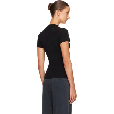 Off-white Black 'off' Stamp Basic T-shirt In Black