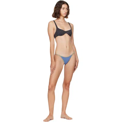 Fruity Booty Blue Reef Bikini Bottom In Blue