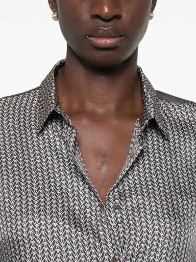 Whyci Camisa - Gris In Multi