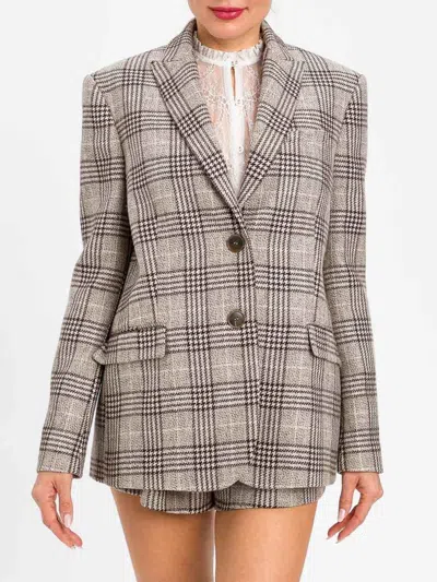 Twinset Jacket Woman Color Beige In Neutral