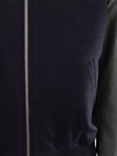 Dior Single-breasted Coat In Blue