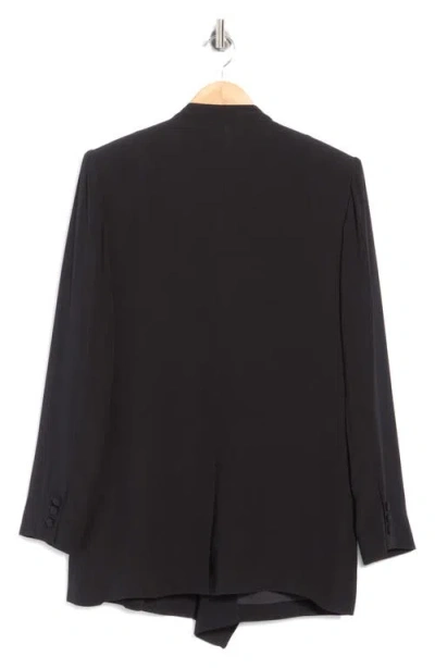 Ulla Johnson Elea Draped Front Blazer In Black