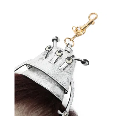 Anya Hindmarch Monster-patterned Keychain In Multi