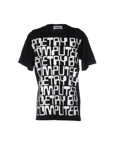 Jeremy Scott T-shirts In Black