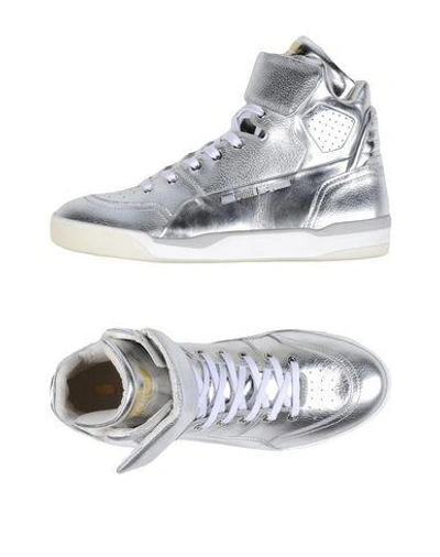 Shop Mcq Puma Sneakers In Silver