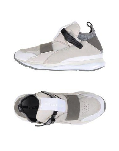 Shop Mcq Puma Sneakers In Ivory