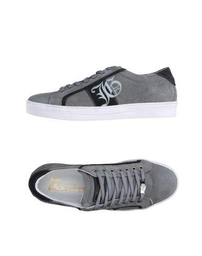 Shop John Galliano Sneakers In Grey